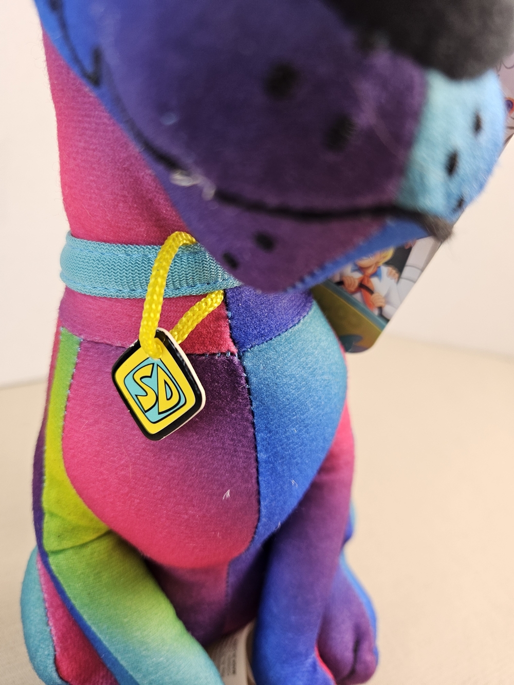 Chibi Scooby Doo Gradient Collection Rainbow Plush Doll NEW With Tags - Picture 8 of 8